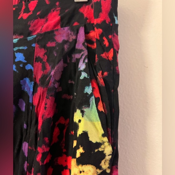 Torrid Rainbow Tie-dye Skirt Size 0 - Picture 2 of 6